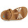 Chaussures Fille Sandales et Nu-pieds Shoo Pom GOA SALOME Camel / Doré