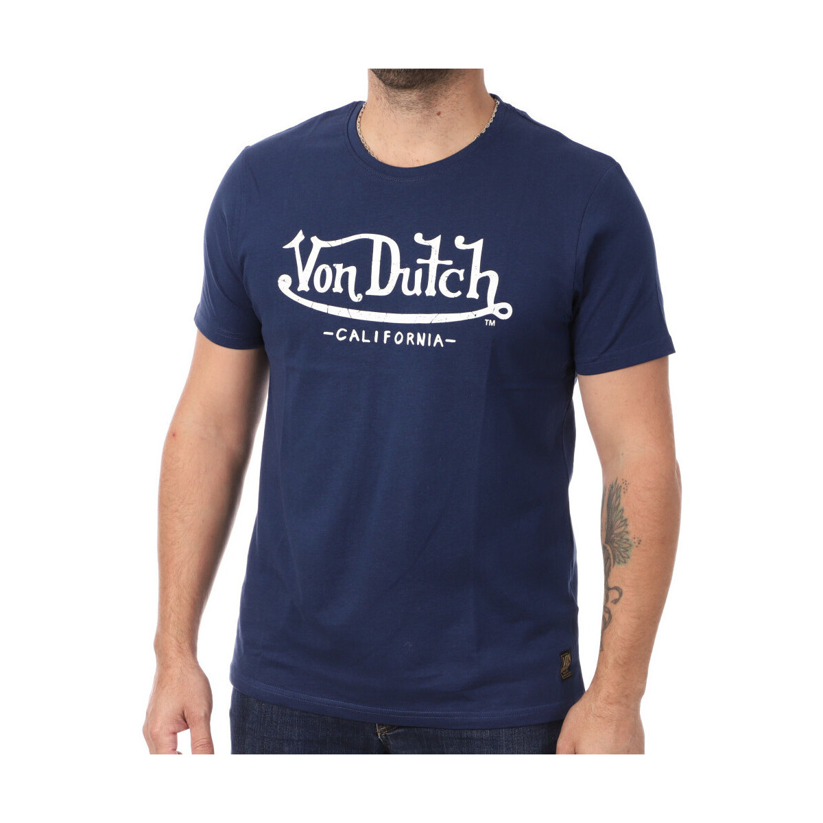 Vêtements Homme T-shirts & Polos Von Dutch VD/TSC/BEST Bleu