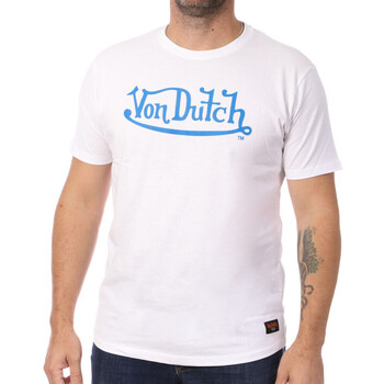 Vêtements Homme T-shirts manches courtes Von Dutch VD/TRC/BRU Blanc