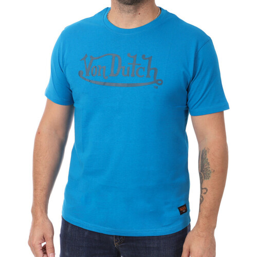 Vêtements Homme T-shirts manches courtes Von Dutch VD/TRC/BRU Bleu