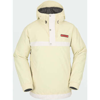 blouson volcom  chaqueta de snowboard  longo pullover - yellow 