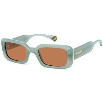 lunettes de soleil polaroid  pld 6208/s/x lunettes de soleil, vert/marron, 52 mm 