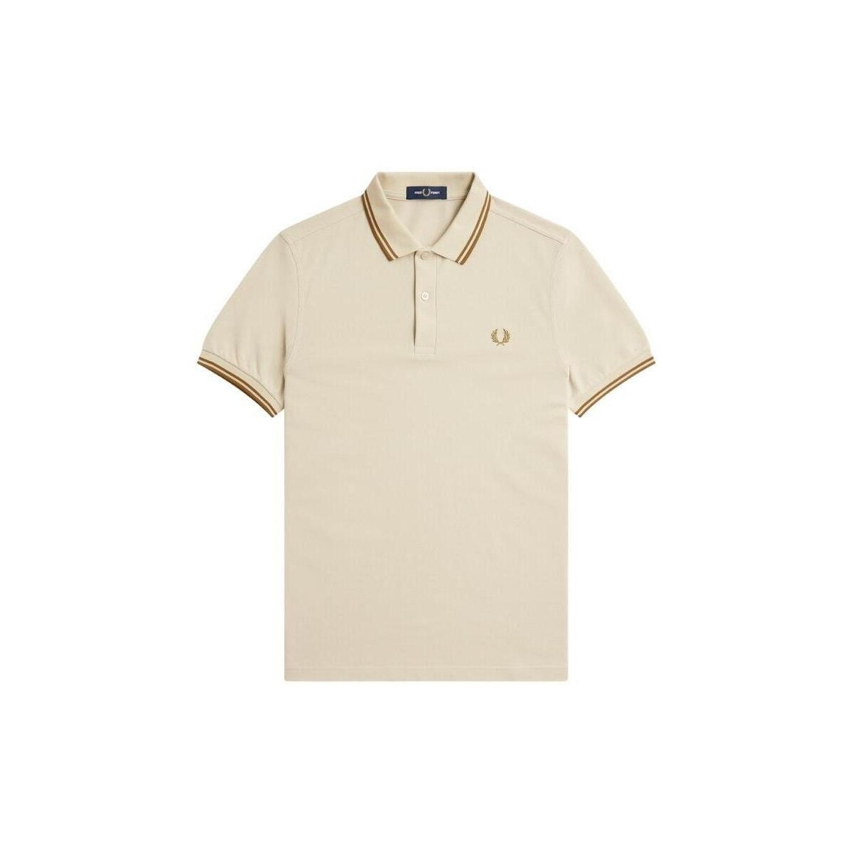 Vêtements Homme Polos manches courtes Fred Perry  Beige