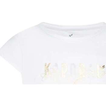 Vêtements Fille T-shirts manches courtes Kaporal 154963VTAH23 Blanc