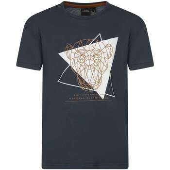 Vêtements Garçon T-shirts manches courtes Kaporal 155000VTAH23 Marine