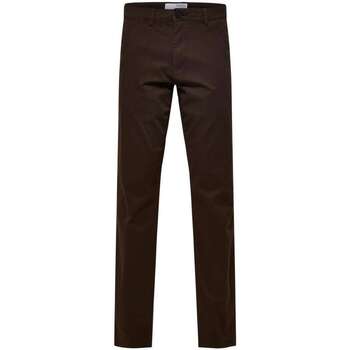 Vêtements Homme Pantalons 5 poches Selected 156525VTAH23 Marron