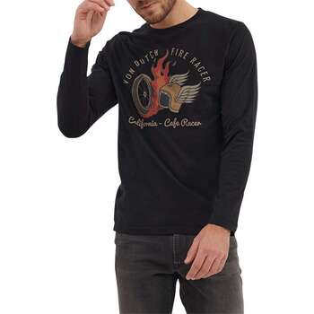 Vêtements Homme T-shirts simple courtes Von Dutch 157059VTAH23 Noir