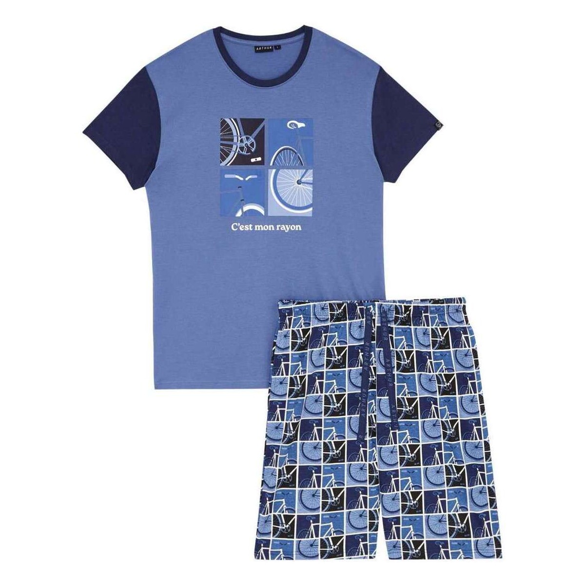 Vêtements Homme Pyjamas / Chemises de nuit Arthur 157194VTAH23 Bleu