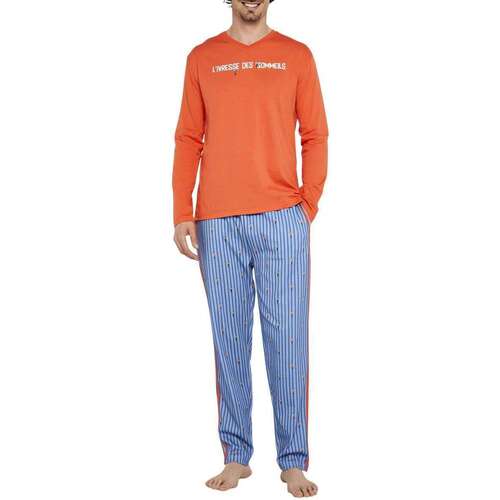 Vêtements Homme Pyjamas / Chemises de nuit Arthur 157200VTAH23 Orange