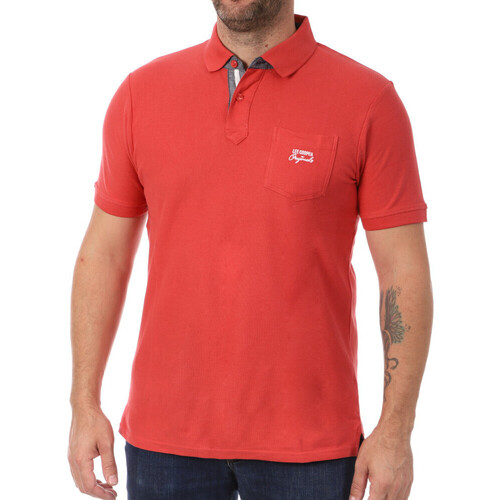 Vêtements Homme T-shirts & Polos Lee Cooper LEE-011121 Rouge