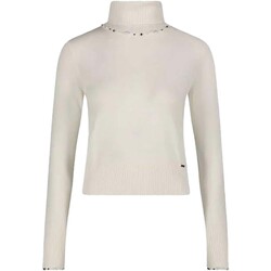 Vêtements Femme Sweats Gaudi Maglia Con Collo Alto M-L Blanc