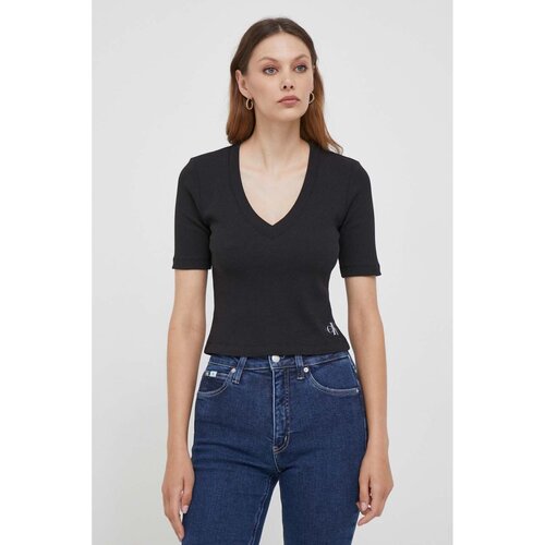Vêtements Femme T-shirts & Polos Calvin Klein Jeans J20J222379 Noir