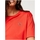Vêtements Femme T-shirts & Polos Lacoste T shirt  Femme Col Rond REF 52137 240 Rouge Rouge