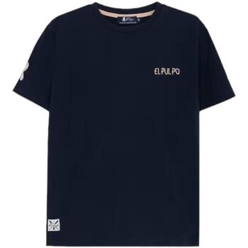 Vêtements Garçon T-shirts manches courtes Elpulpo  Bleu