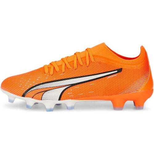 Chaussures Homme Football Puma ULTRA MATCH FG/AG Wn's Orange