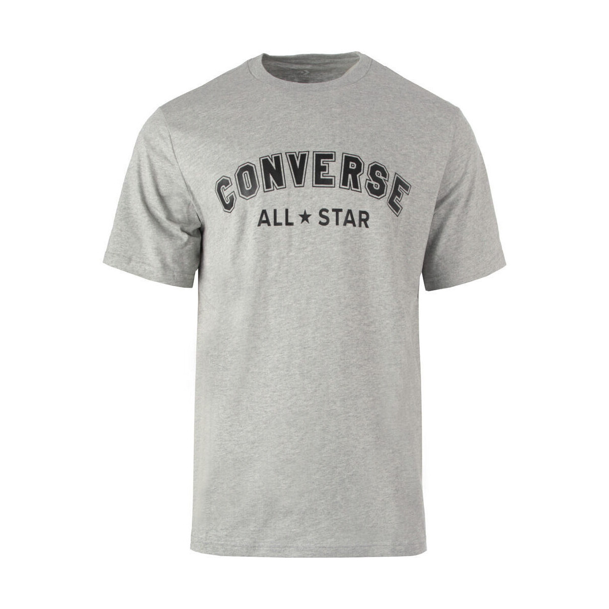 Vêtements Homme Polos manches courtes Converse ALL STAR SINGLE SCREEN PRINT TEE Gris