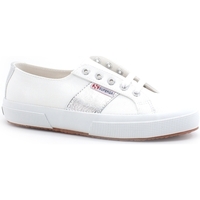 Chaussures Femme Bottes Superga 2750 Snake Cotmetw Sneaker White Silver S11341W Blanc