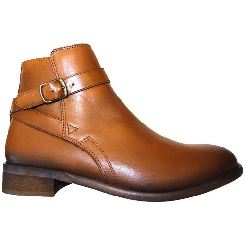 Chaussures Femme Boots PintoDiBlu CHELSEACUIR Marron