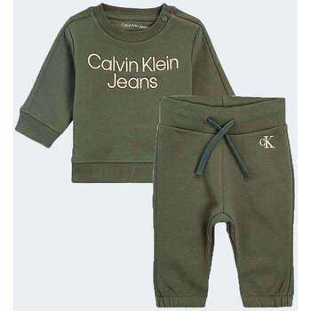 Vêtements Garçon Ensembles enfant Calvin Klein Jeans  Vert