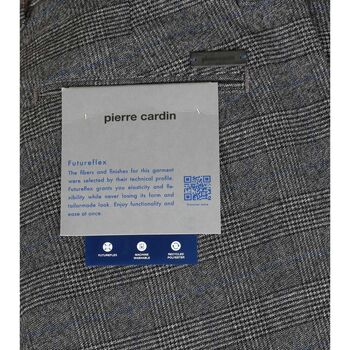 Pierre Cardin Pantalon Pantalon à carreaux Gris Gris