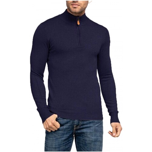 Vêtements Homme Pulls Kebello Pull Manches Longues Col V Marine
