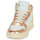 Chaussures Femme Baskets montantes Meline  Blanc / Rose