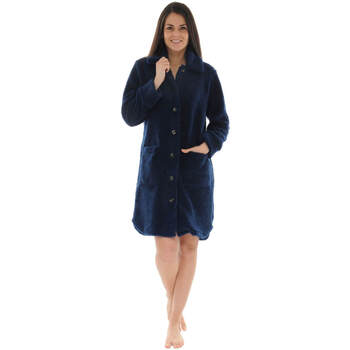 Vêtements Femme Pyjamas / Chemises de nuit Christian Cane ROBE DE CHAMBRE BLEU CASSIOPEE Bleu