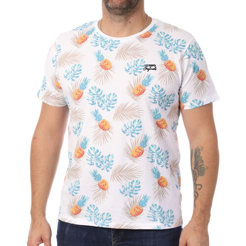 Vêtements Homme T-shirts & Polos Lee Cooper LEE-008975 Blanc