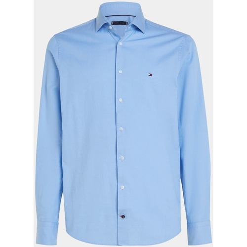 Vêtements Homme Chemises manches longues Tommy Hilfiger MW0MW31856 Bleu
