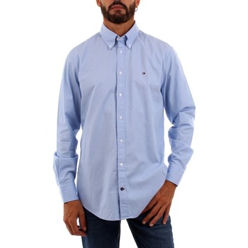 Vêtements Homme Chemises manches longues Tommy Hilfiger MW0MW31859 Bleu