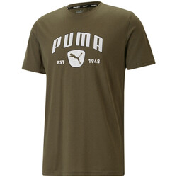 Vêtements Homme T-shirts manches courtes Puma 523236-73 Vert