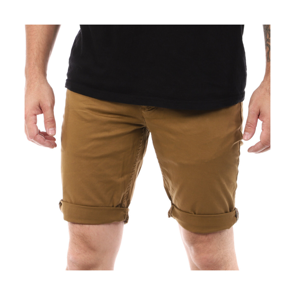 Vêtements Homme Shorts / Bermudas C17 C17EDDY Marron
