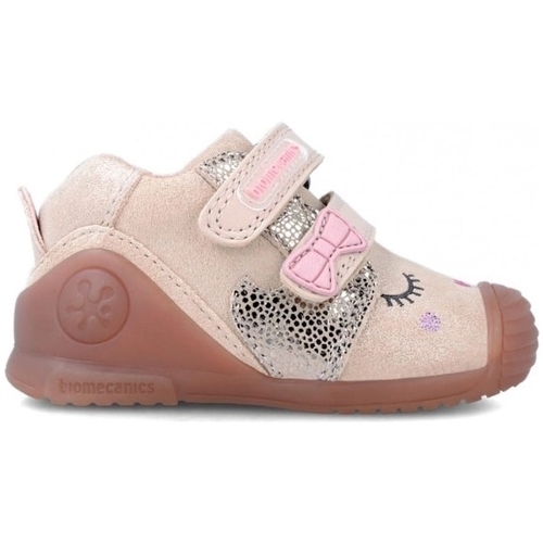 Chaussures Enfant Baskets mode Biomecanics Baby Vans Sneakers 231107-B - Serraje Laminado Rose