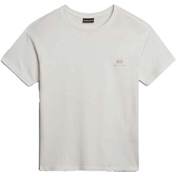 Vêtements Femme T-shirts & Polos Napapijri T-Shirt  S-Nina Blanc
