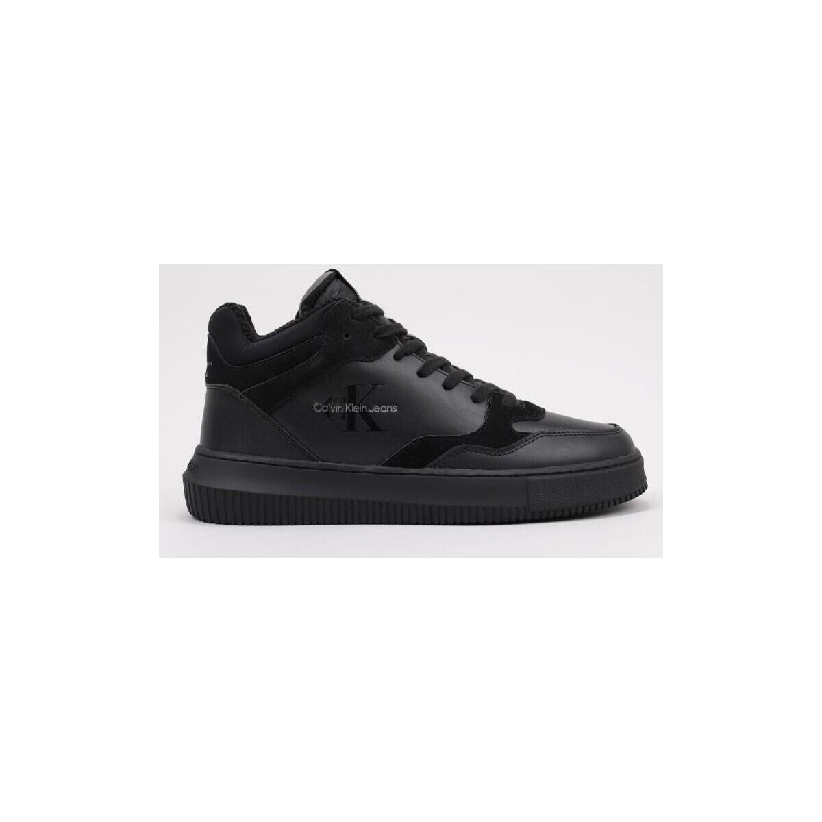 Chaussures Homme Baskets montantes Calvin Klein Jeans CHUNKY MID CUPSOLE COUI Noir