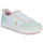 Chaussures Fille Baskets basses Polo Ralph Lauren POLO COURT II Blanc / Multicolore