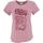 Vêtements Femme T-shirts manches courtes La Petite Etoile Peace vieux rose t-shirt Rose
