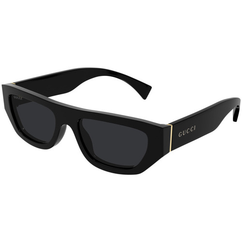 gucci gucci off the grid baseball hat Homme Lunettes de soleil Gucci GG1134S Lunettes de soleil, Noir/Gris, 53 mm Noir