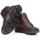 Chaussures Femme Bottines Fluchos F1358 Bordeaux
