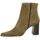 Chaussures Femme Boots Premium Vidi Studio Boots Premium cuir velours Beige