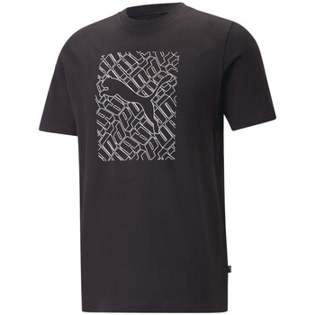 Vêtements Homme T-shirts enmbroidered-logo & Polos Puma 523236-01 Noir