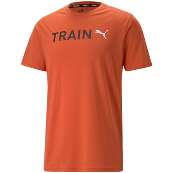 Vêtements Homme T-shirts manches courtes Puma 523414-94 Orange