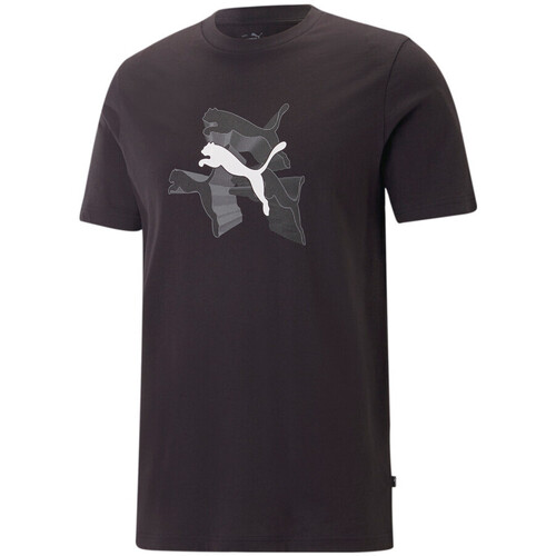 Vêtements Homme T-shirts & Polos Puma 674487-01 Noir