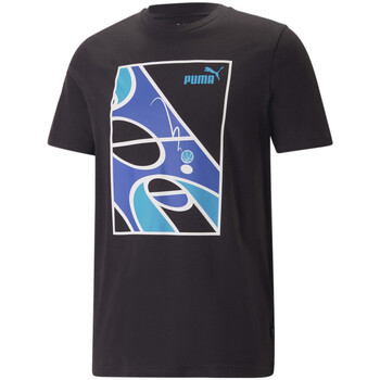 Vêtements Homme T-shirts manches courtes Puma 674481-01 Noir