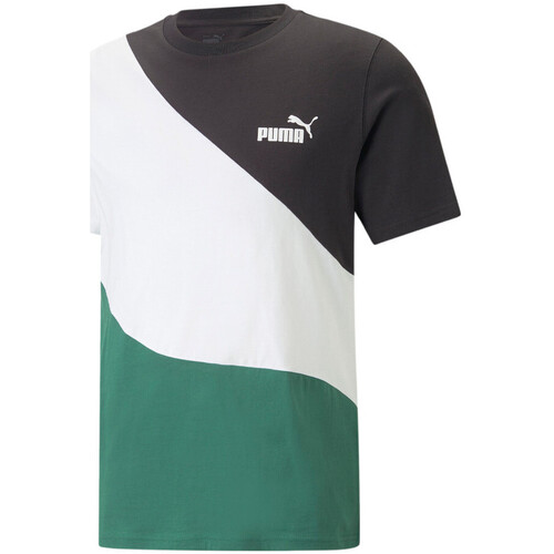 Vêtements Homme T-shirts & Polos Puma Tee Shirt Blanc