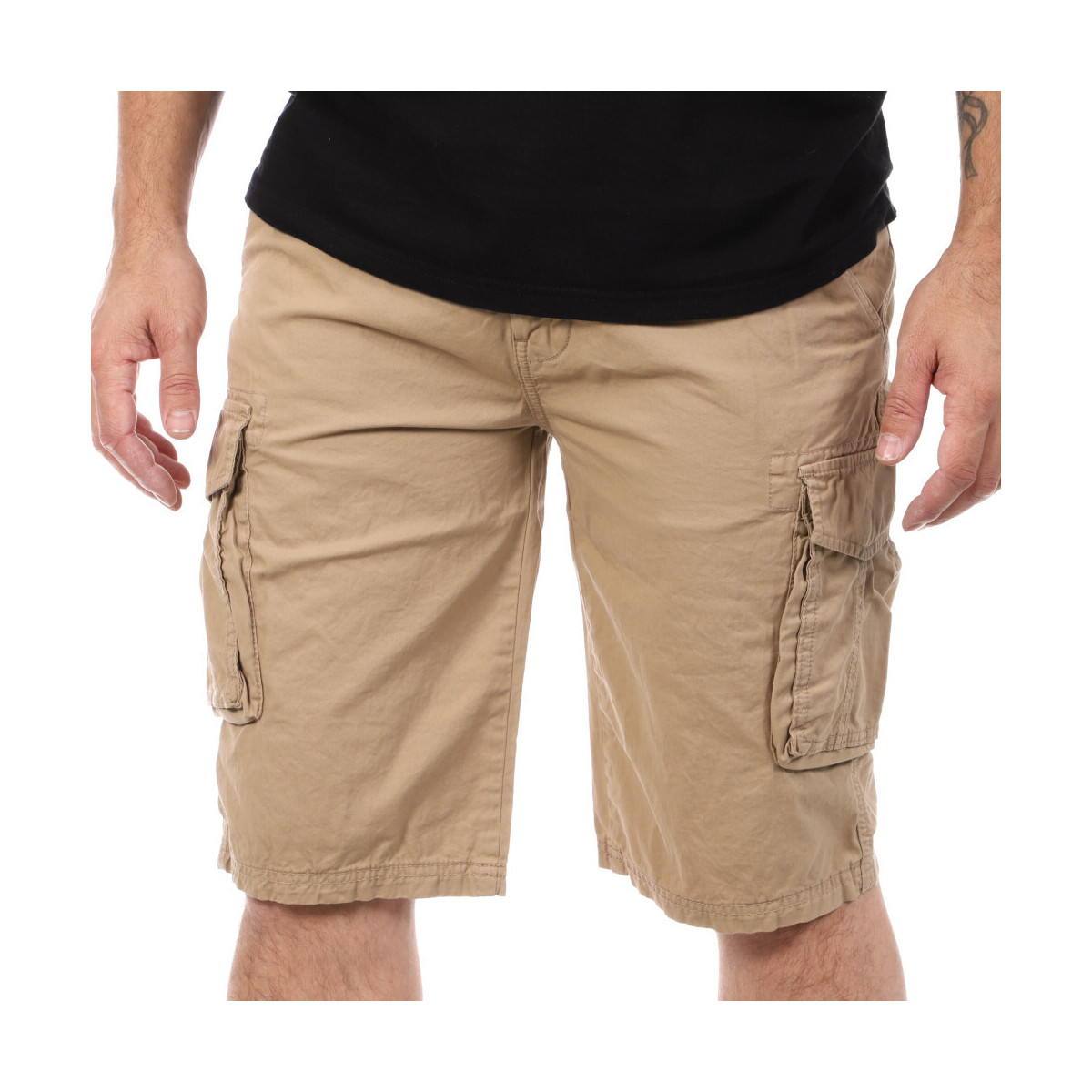 Vêtements Homme Shorts / Bermudas Schott TRSTEELER30 Beige