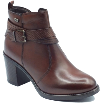 Chaussures Femme Low boots Valleverde 47640 Vitello Marron