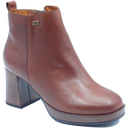 Chaussures Femme Low boots The Valleverde V49401 Nappa Marron