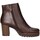Chaussures Femme Bottines CallagHan 30811 Marron