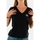 Vêtements Femme T-shirts manches courtes Le Temps des Cerises fsmallvtrame0mc231 Noir